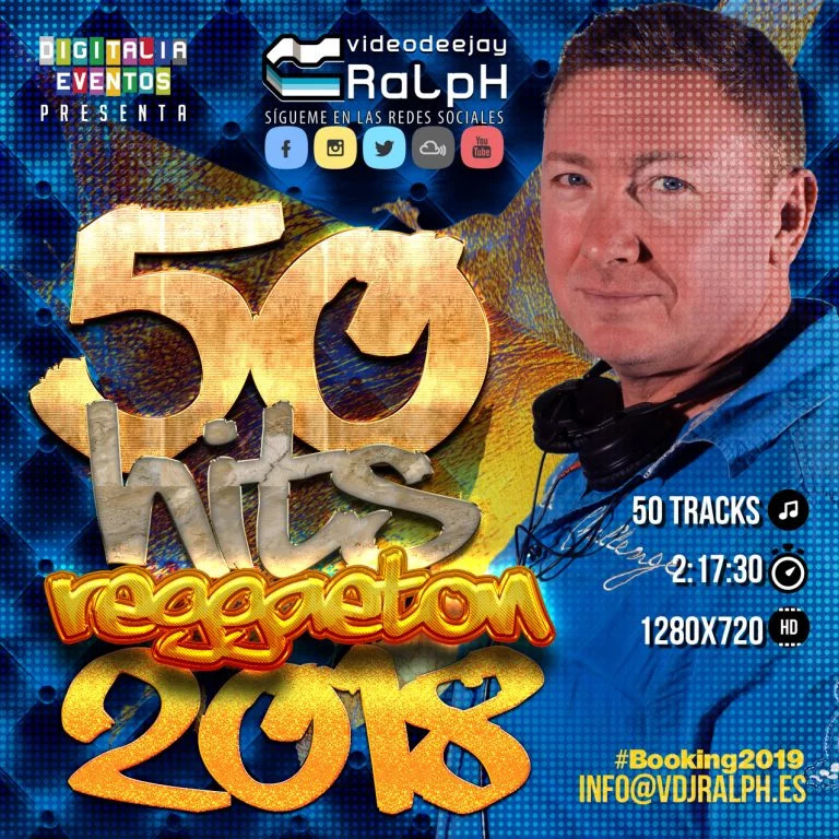 VideoDJ RaLpH - 50 Hits Reggaeton 2018