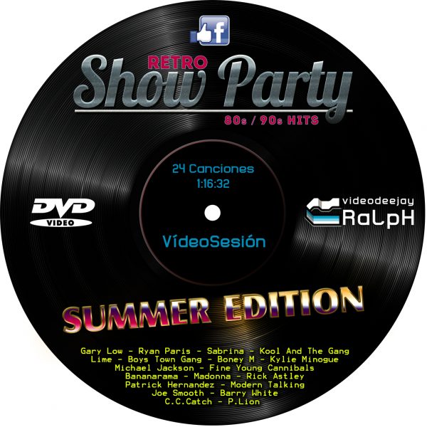 VideoDJ RaLpH - Retro Show Party (80s Summer Edition)
