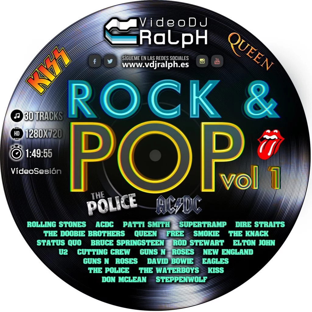VideoDJ RaLph - Rock And Pop Vol 1