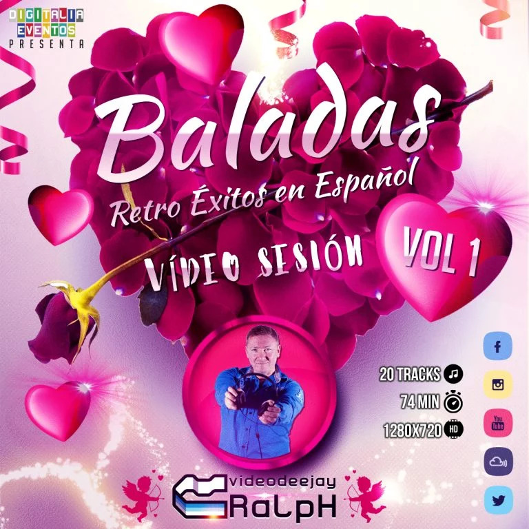 VideoDJ RaLpH - Baladas 01 Retro en Castellano