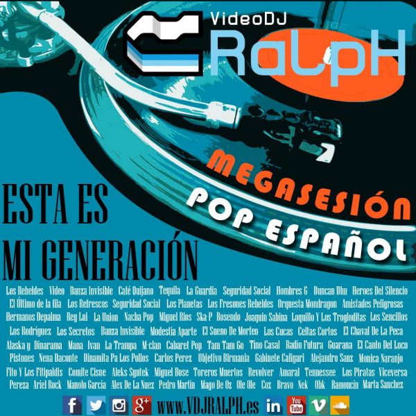 VideoDJ RaLpH - MegaSesion Clasicos Pop Espanol Vol 01