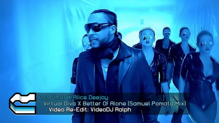 702 Don Omar X Alice Deejay - Virtual Diva X Better Of Alone (VideoDJ RaLpH)