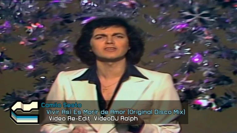 Camilo Sesto - Vivir Así Es Morir de Amor [VideoDJ RaLpH] [Radio Edit Disco Mix]