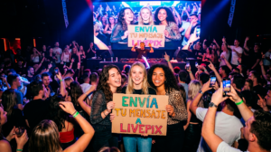 Fotos del público en pantalla: cómo preparar el QR de tu boda